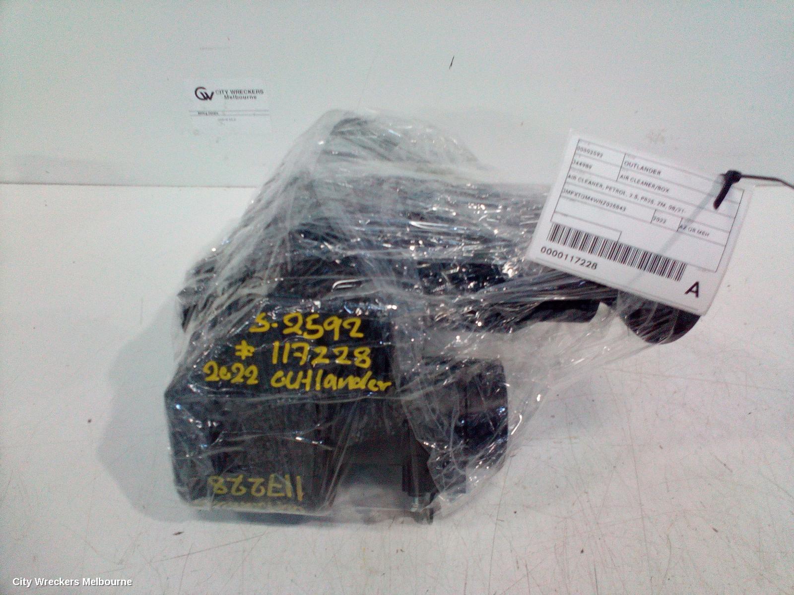 MITSUBISHI OUTLANDER AIR CLEANER/BOX, AIR CLEANER, PETROL, 2.5, PR25, ZM, 08/2021 ONWARDS