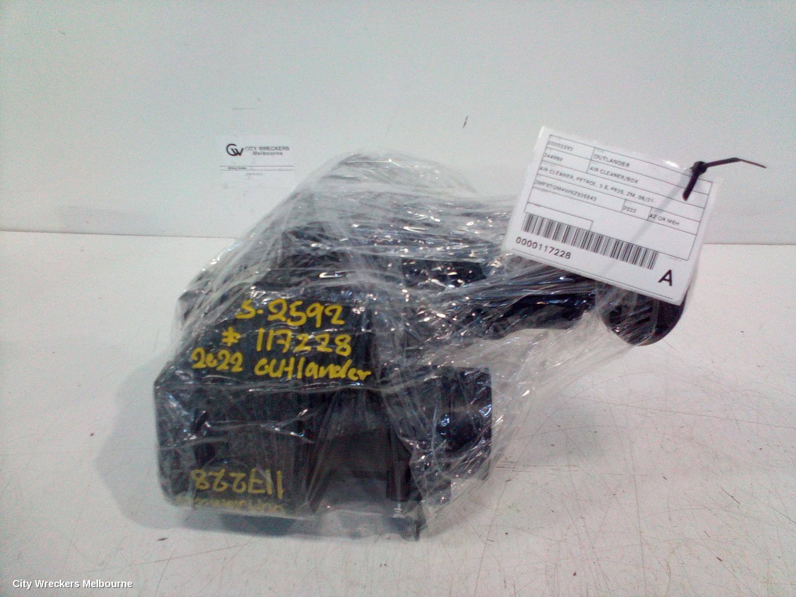 MITSUBISHI OUTLANDER AIR CLEANER/BOX, AIR CLEANER, PETROL, 2.5, PR25, ZM, 08/2021 ONWARDS