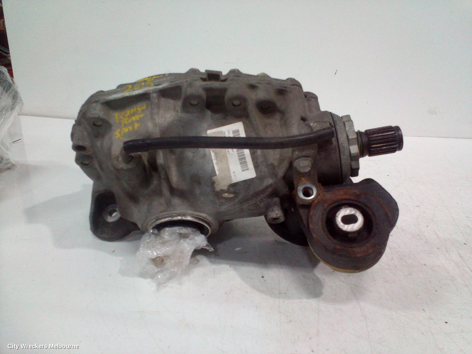 LAND ROVER RANGEROVER SPORT TRANSFER CASE, AUTO, DIESEL, 3.0, TWIN TURBO, 2 SPEED TRASNFER, L494, 06/2013 - 05/2018