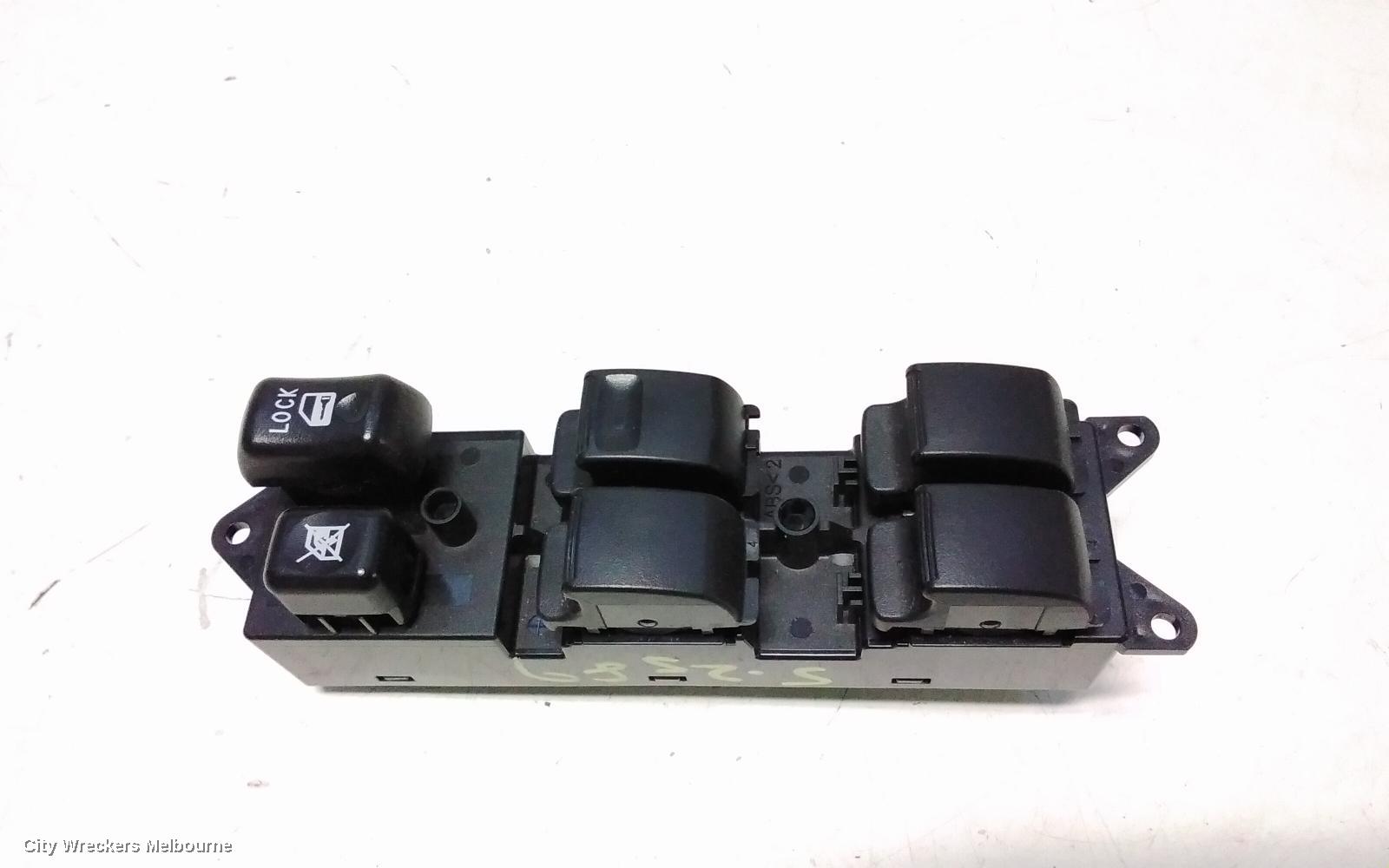 MITSUBISHI ASX PWR DR WIND SWITCH, RH FRONT (MASTER SWITCH), XB-XD, 07/2013 ONWARDS
