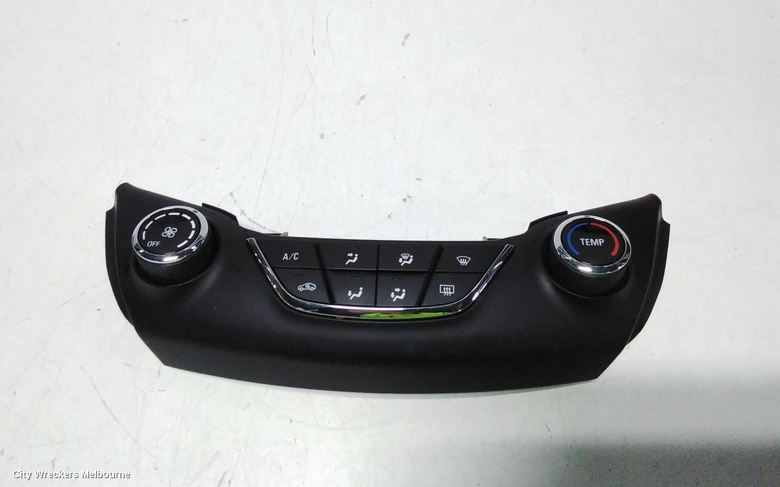 HOLDEN ASTRA HEATER/AC CONTROLS, NON CLIMATE CONTROL, BL, SEDAN 05/2017 - 12/2020