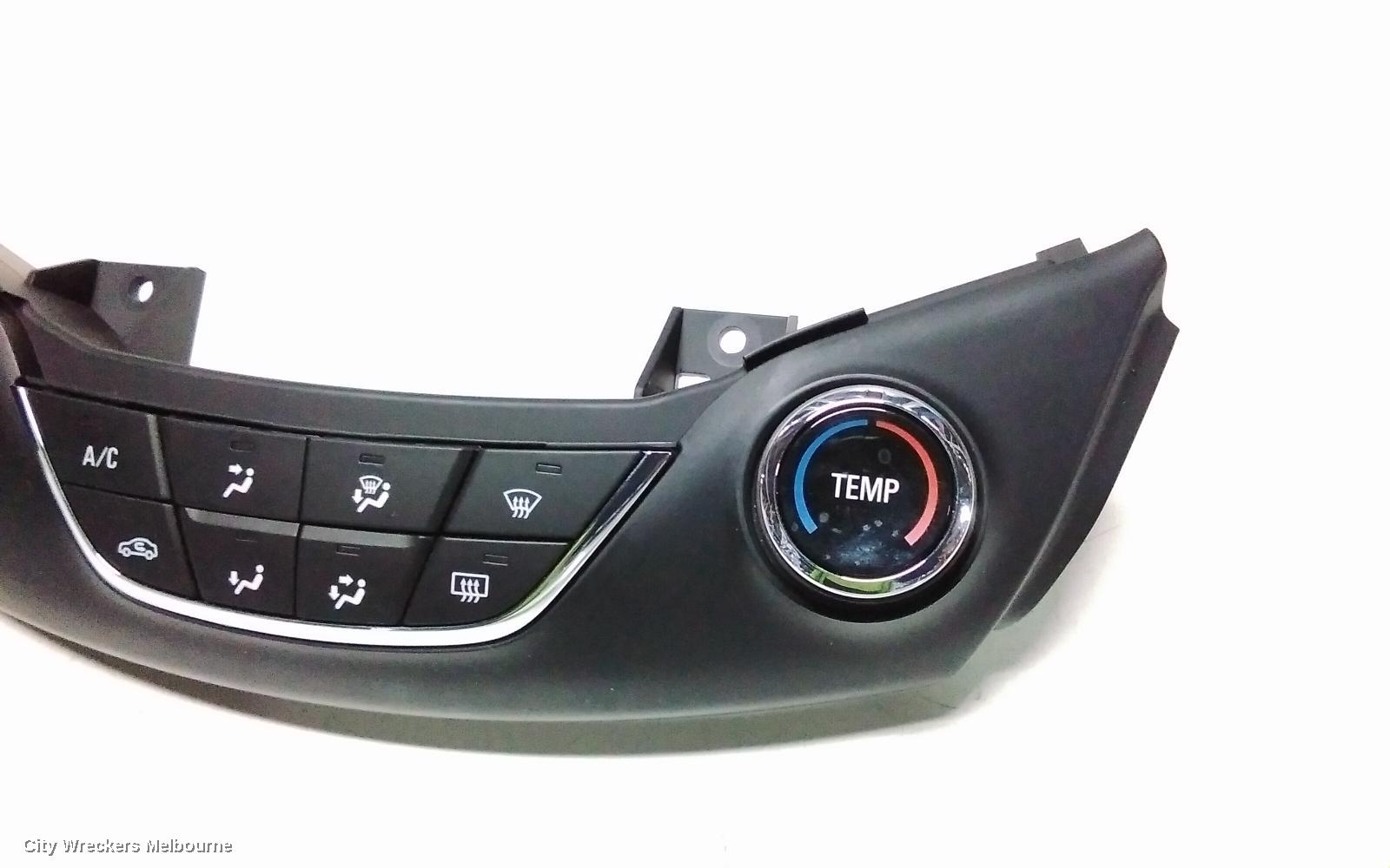 HOLDEN ASTRA HEATER/AC CONTROLS, NON CLIMATE CONTROL, BL, SEDAN 05/2017 - 12/2020