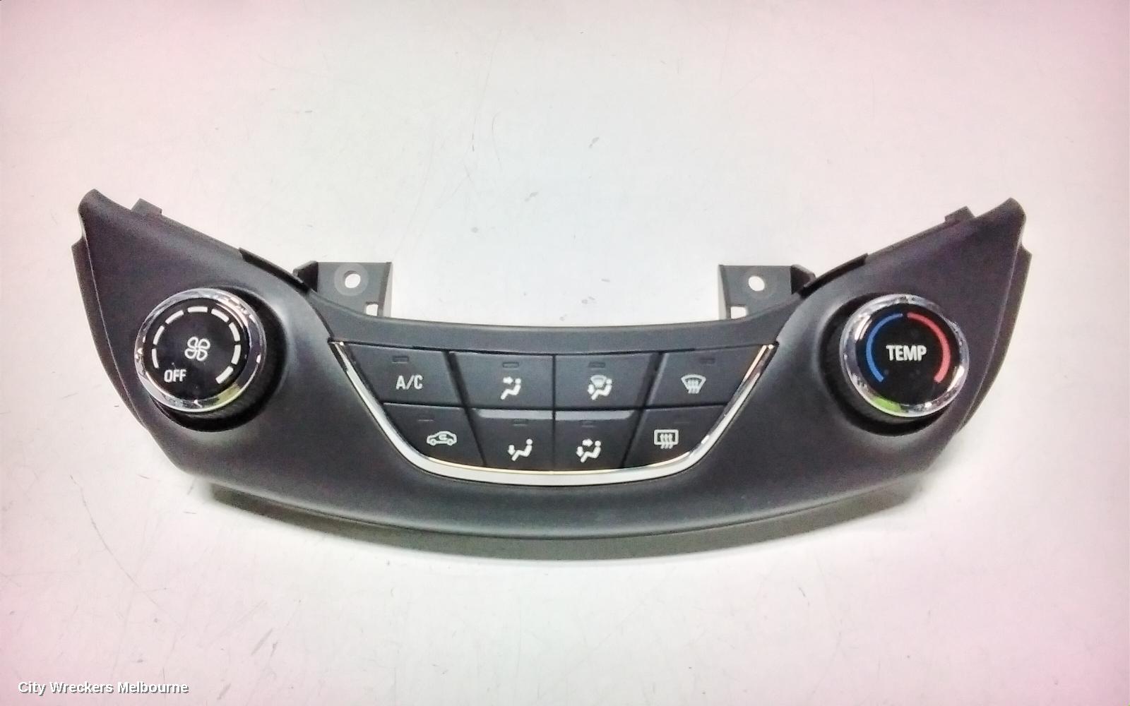 HOLDEN ASTRA HEATER/AC CONTROLS, NON CLIMATE CONTROL, BL, SEDAN 05/2017 - 12/2020