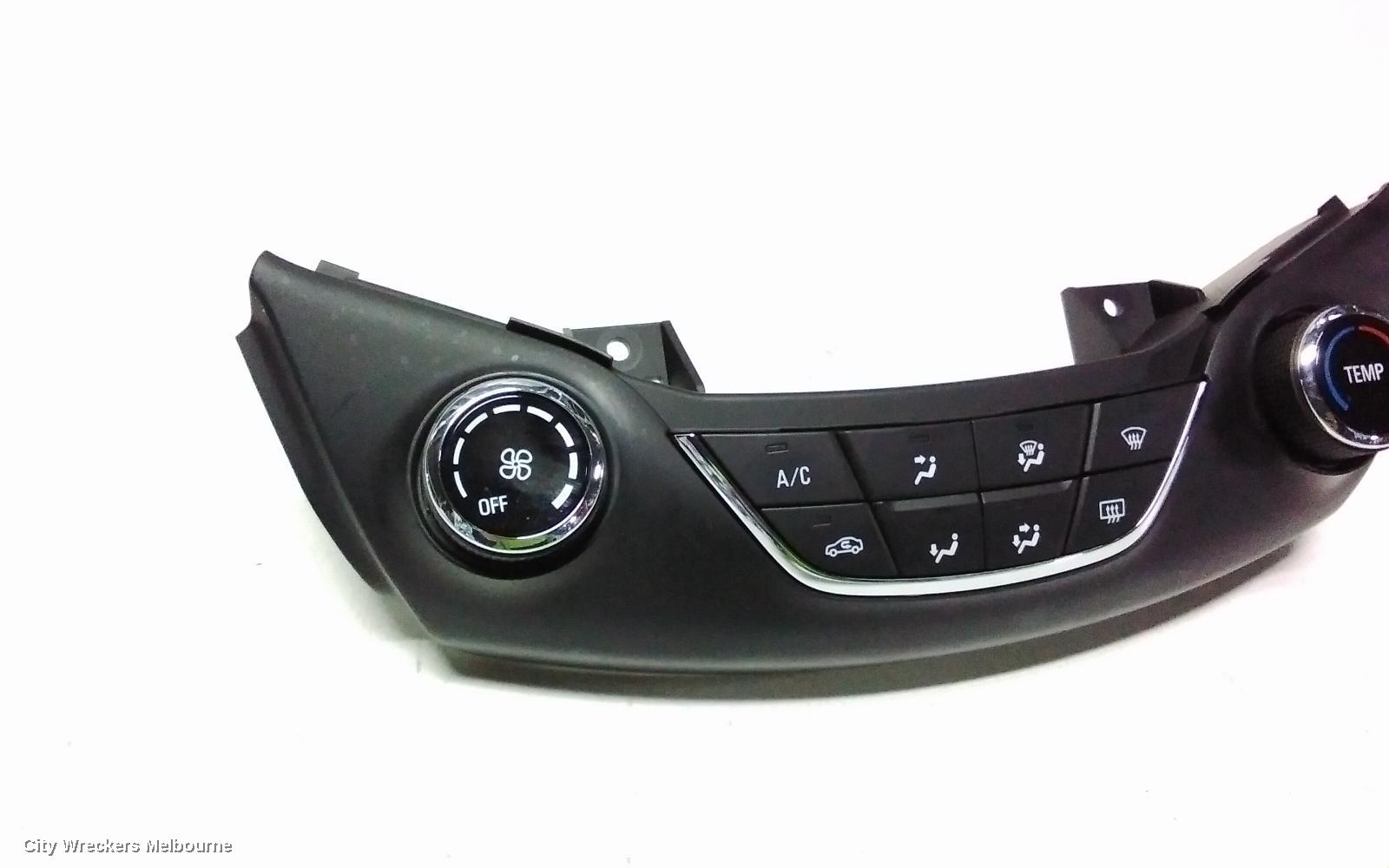 HOLDEN ASTRA HEATER/AC CONTROLS, NON CLIMATE CONTROL, BL, SEDAN 05/2017 - 12/2020
