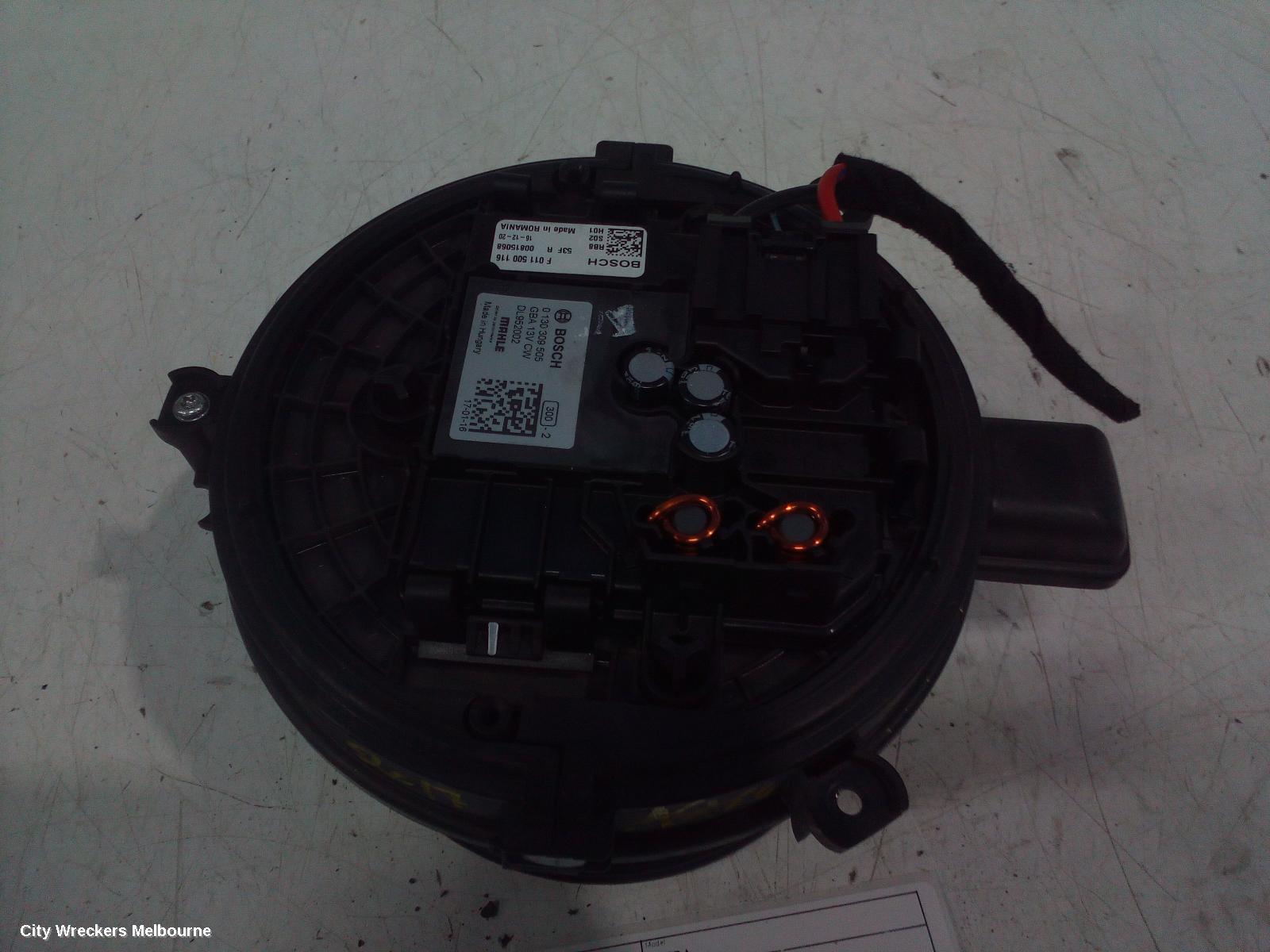 HOLDEN ASTRA HEATER FAN MOTOR, BK-BL, P/N DL952002, 09/2016 - 12/2020