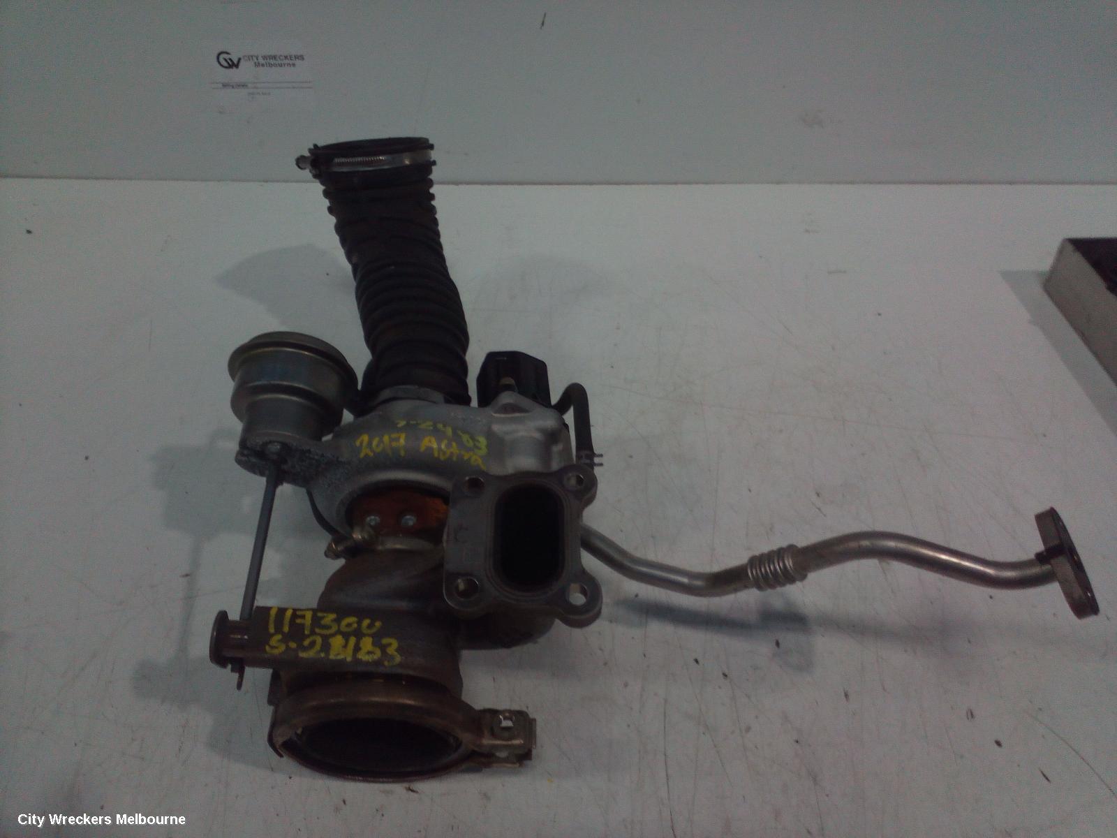 HOLDEN ASTRA TURBO SUPERCHARGER, PETROL, 1.4, BK-BL, 09/2016 - 12/2020