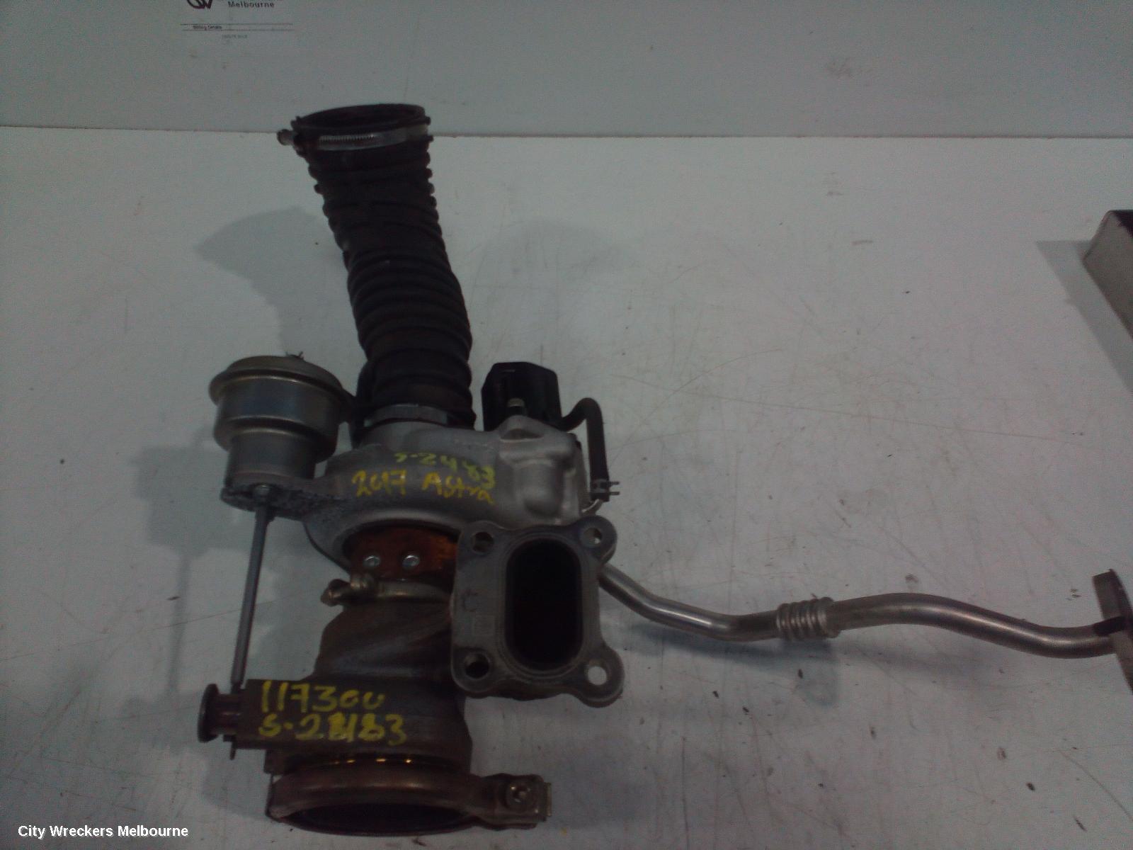 HOLDEN ASTRA TURBO SUPERCHARGER, PETROL, 1.4, BK-BL, 09/2016 - 12/2020