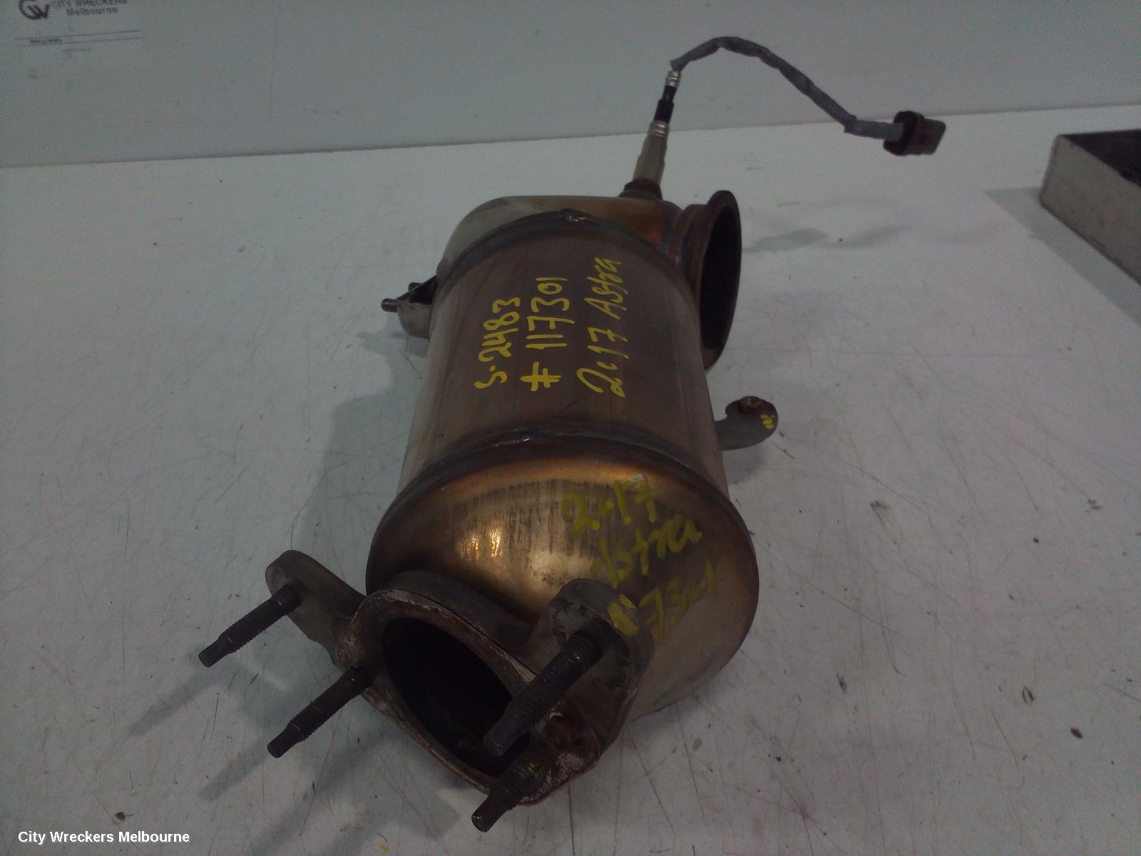 HOLDEN ASTRA CATALYTIC CONVERTER, MANIFOLD, 1.4, PETROL, BK-BL, 09/2016 - 12/2020
