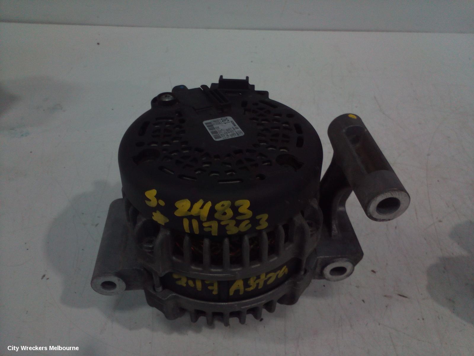 HOLDEN ASTRA ALTERNATOR, PETROL, 1.4, TURBO, BK-BL, 09/2016 - 12/2020