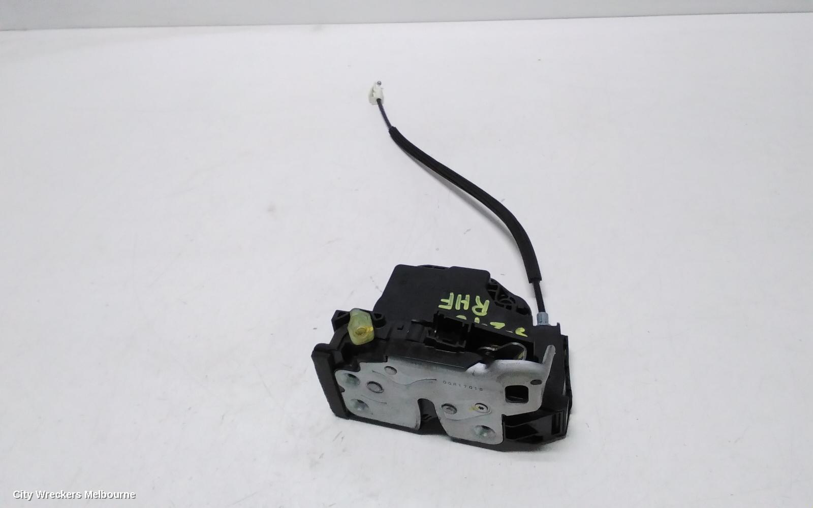 HOLDEN ASTRA DOOR/BOOT/GATE LOCK, RIGHT FRONT DOOR LOCK, BL, W/ KEYLESS ENTRY TYPE, SEDAN, 05/2017 - 12/2020