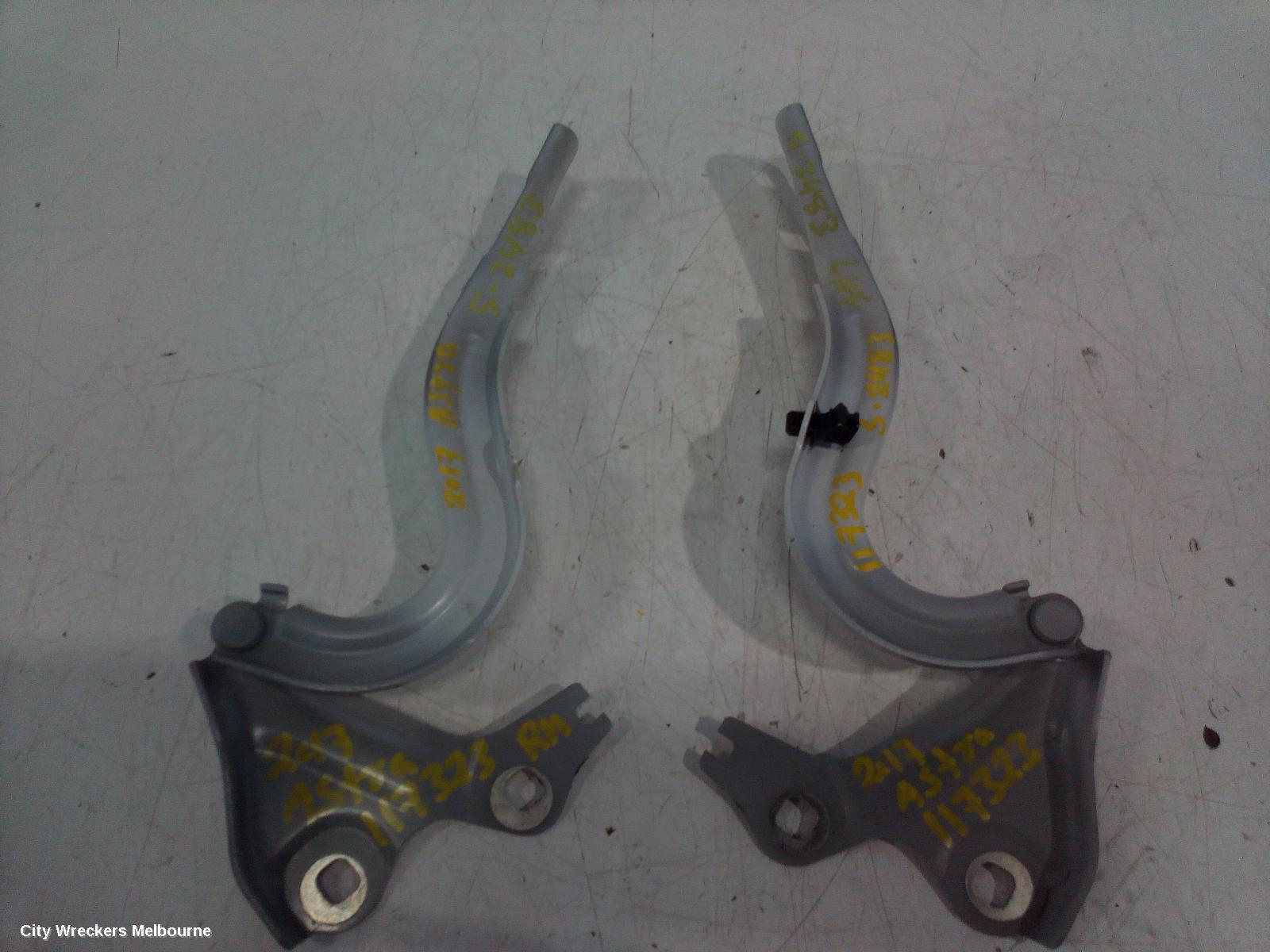 HOLDEN ASTRA BONNET HINGE/STRUT, BL, SEDAN, 05/2017 - 12/2020