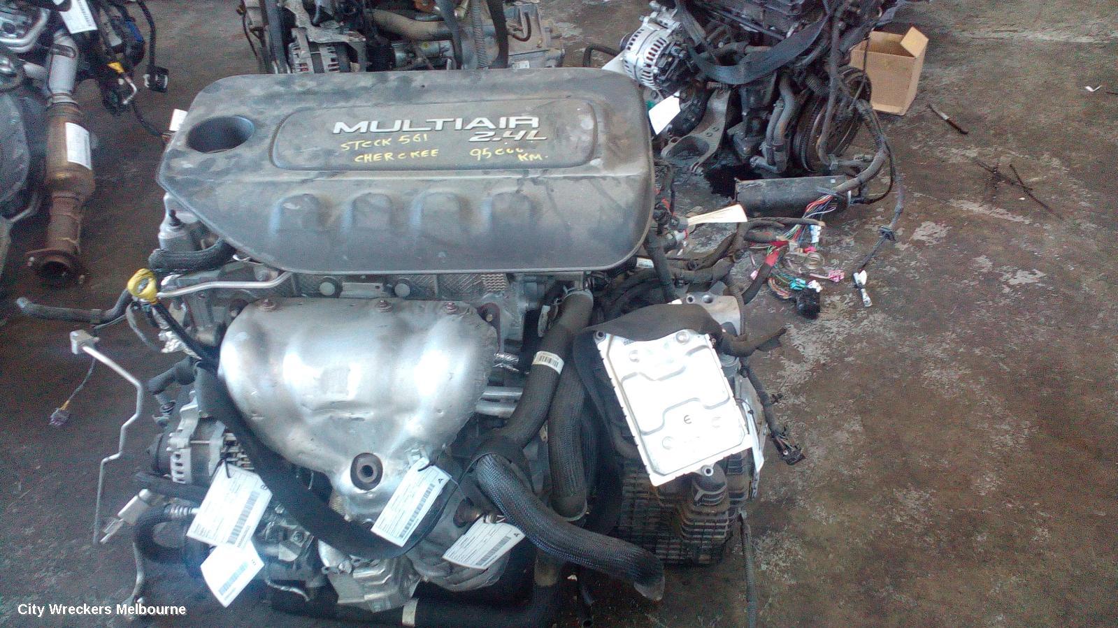 JEEP CHEROKEE TRANS/GEARBOX, AUTO, FWD, PETROL, 2.4, TIGERSHARK MULTI-AIR 2, KL, 02/2014 - 03/2018