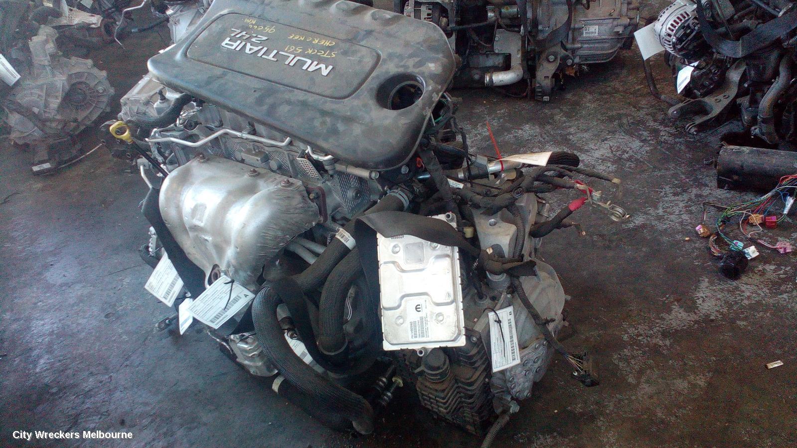 JEEP CHEROKEE TRANS/GEARBOX, AUTO, FWD, PETROL, 2.4, TIGERSHARK MULTI-AIR 2, KL, 02/2014 - 03/2018