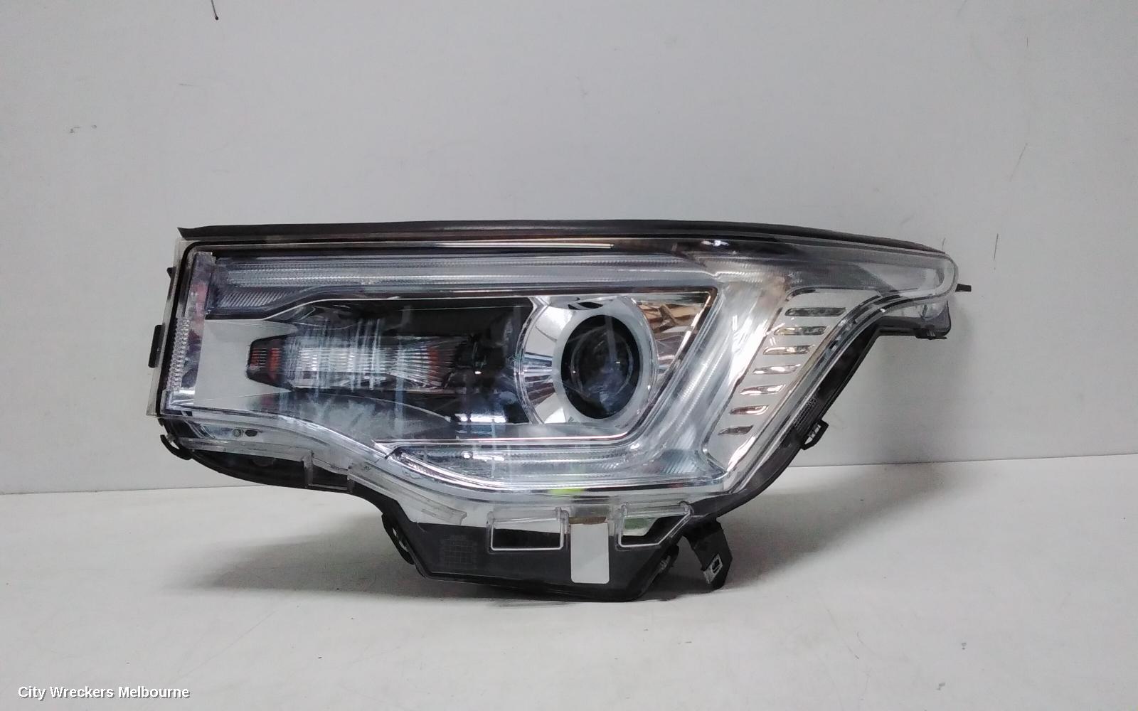 HOLDEN ACADIA LEFT HEADLAMP, AC, HALOGEN TYPE, 08/2018 ONWARDS