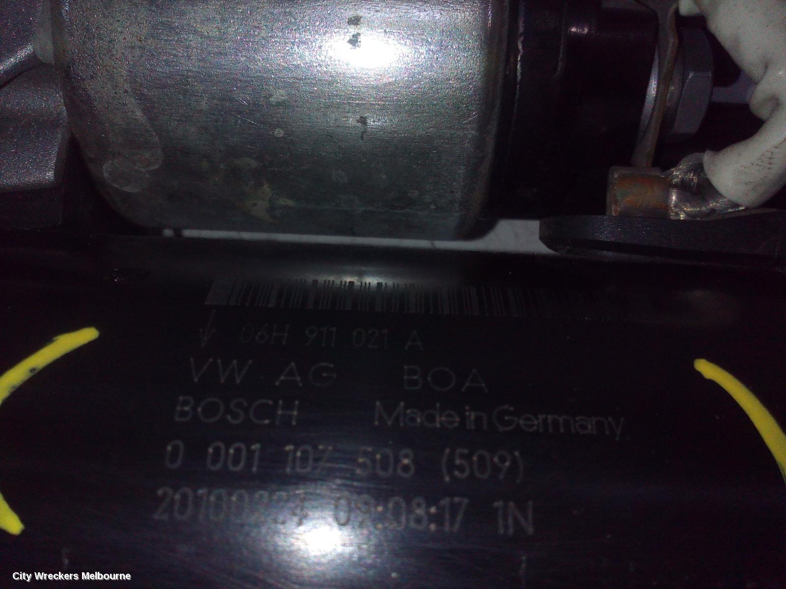 AUDI A4 STARTER, PETROL, 1.8, TURBO, B8 8K, CABB/CDHB CODE, 02/2008 - 06/2012