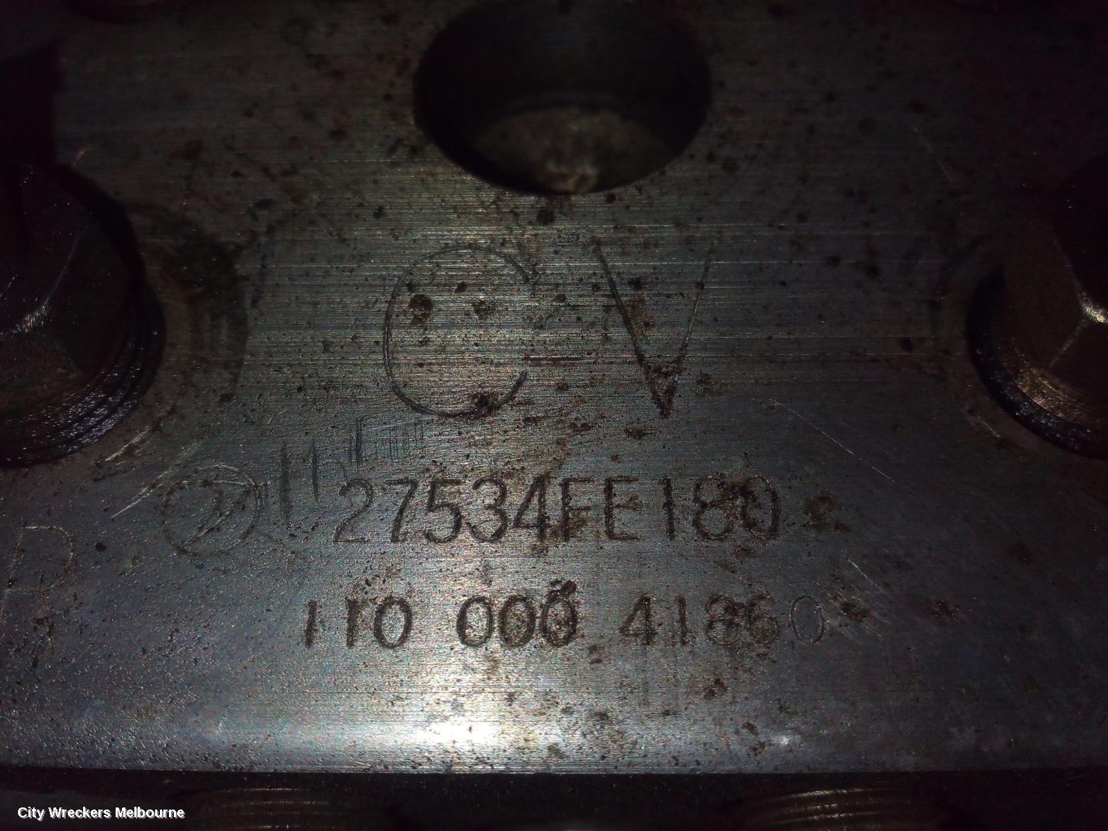 SUBARU IMPREZA ABS PUMP/MODULATOR, MANUAL T/M, PN 27534FE180, 11/2002 - 05/2004