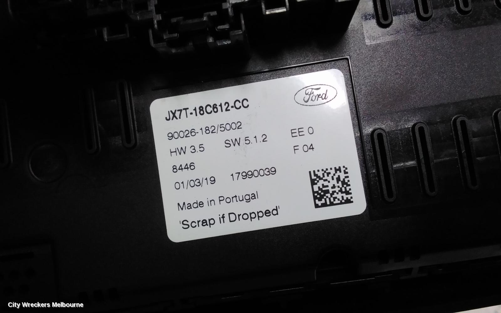 FORD FOCUS HEATER/AC CONTROLS, SA, 10/2018 - 12/2024