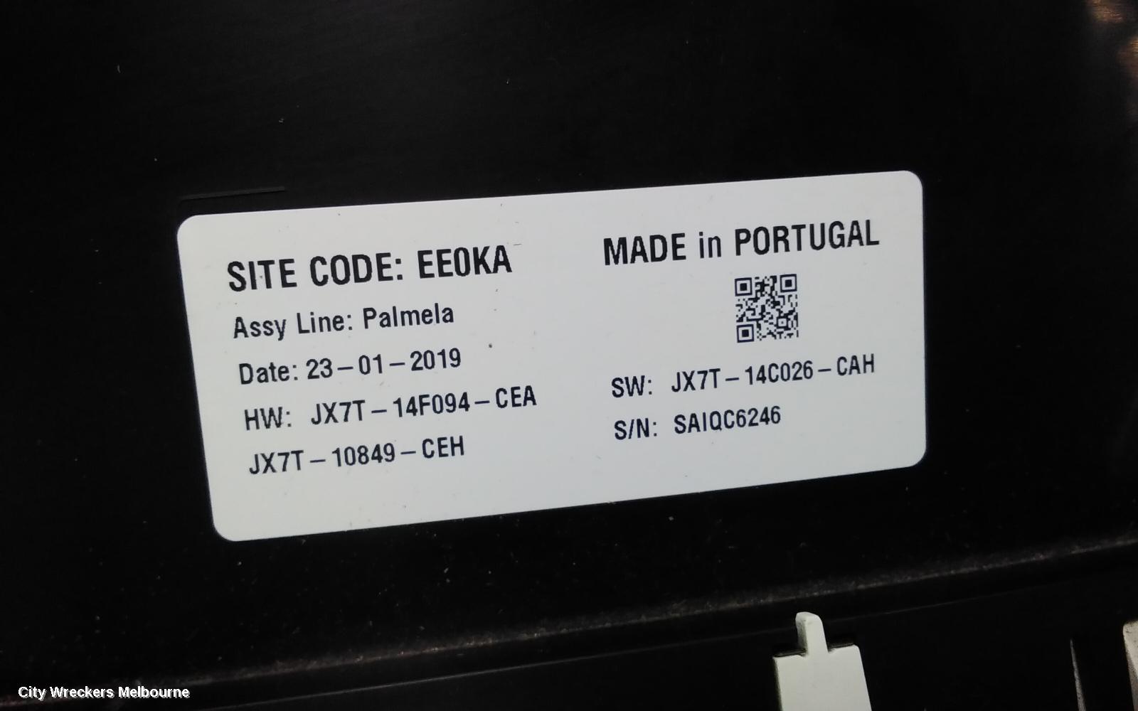 FORD FOCUS INSTRUMENT CLUSTER, AUTO T/M, PETROL, SA, 10/2018 ONWARDS