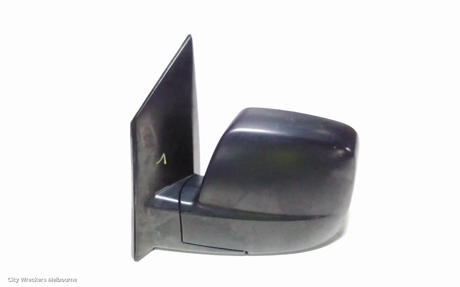 HYUNDAI ILOAD/IMAX LEFT DOOR MIRROR, TQ, MANUAL FOLDING TYPE, BLACK, 11/2007 - 03/2021
