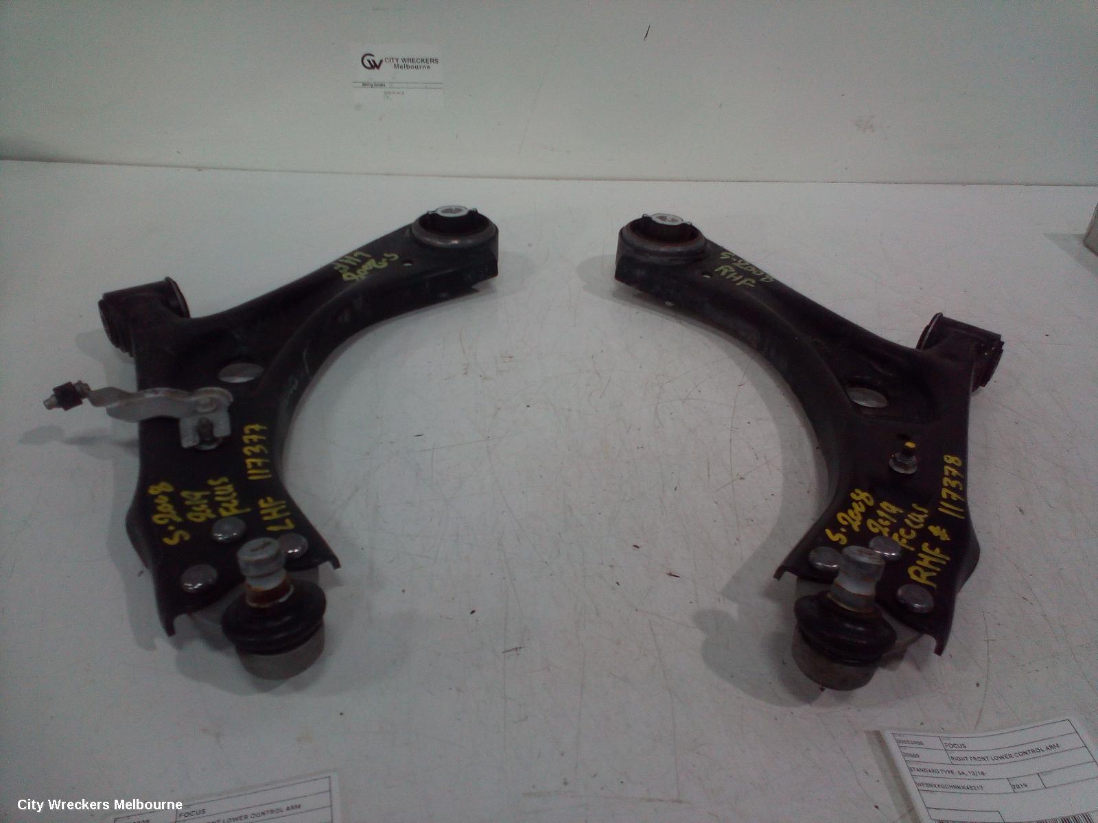 FORD FOCUS LEFT FRONT LOWER CONTROL ARM, STANDARD TYPE, SA, 10/2018 ONWARDS
