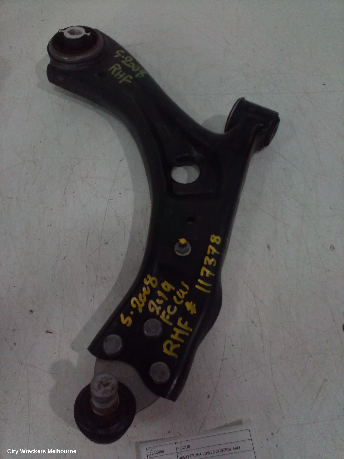 FORD FOCUS RIGHT FRONT LOWER CONTROL ARM, STANDARD TYPE, SA, 10/2018 ONWARDS