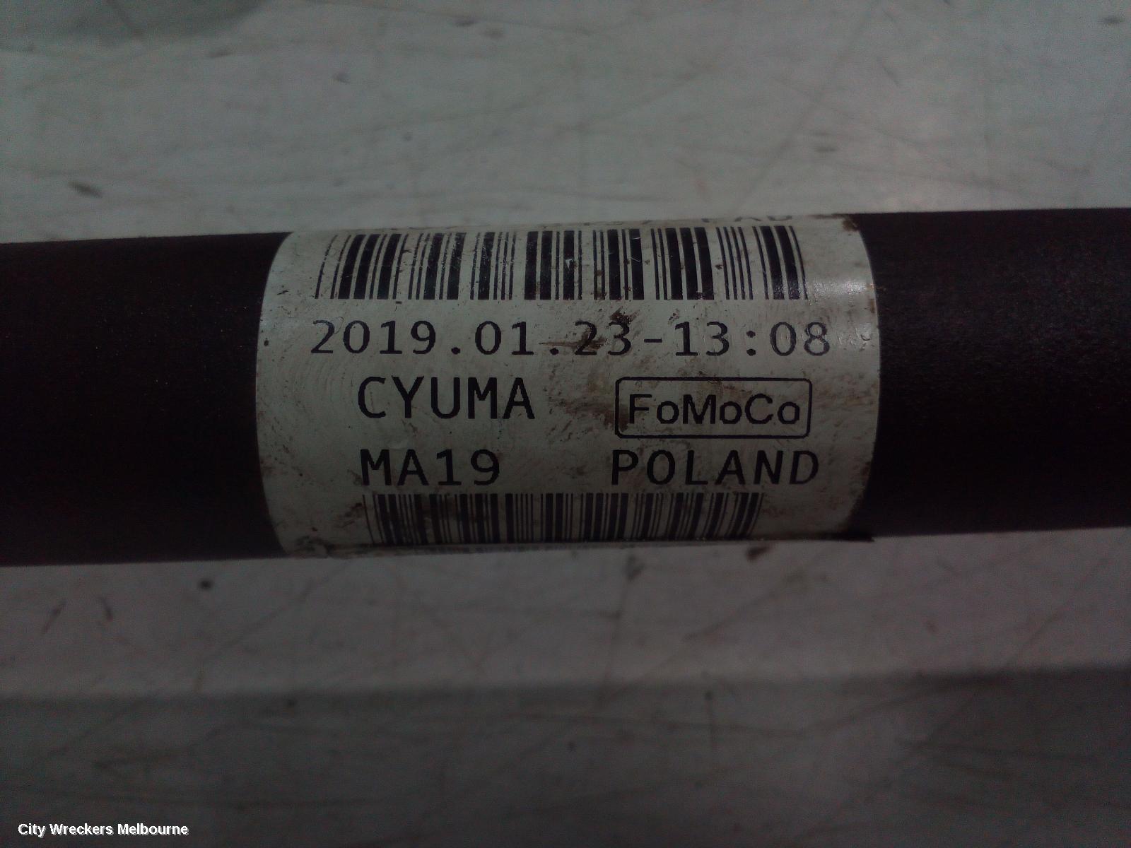 FORD FOCUS LEFT DRIVESHAFT, 1.5, PETROL, STANDARD TYPE, SA, 10/2018 ONWARDS