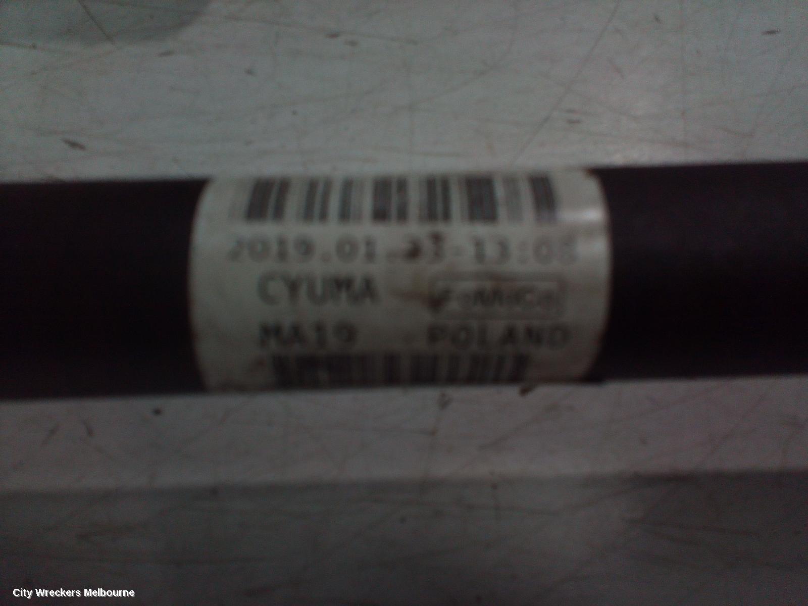 FORD FOCUS LEFT DRIVESHAFT, 1.5, PETROL, STANDARD TYPE, SA, 10/2018 ONWARDS