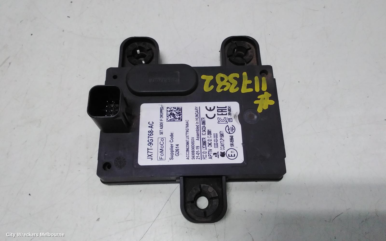 FORD FOCUS, SA, 10/2018 - 12/2024, ADAPTIVE CRUISE CONTROL MODULE JX7T-9G768-AC 2018-2020: 117382