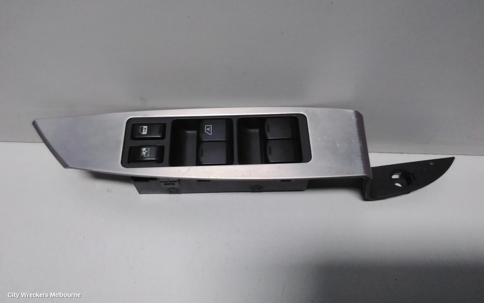 NISSAN MURANO PWR DR WIND SWITCH, RH FRONT (MASTER SWITCH), Z50, 05/2002 - 12/2008