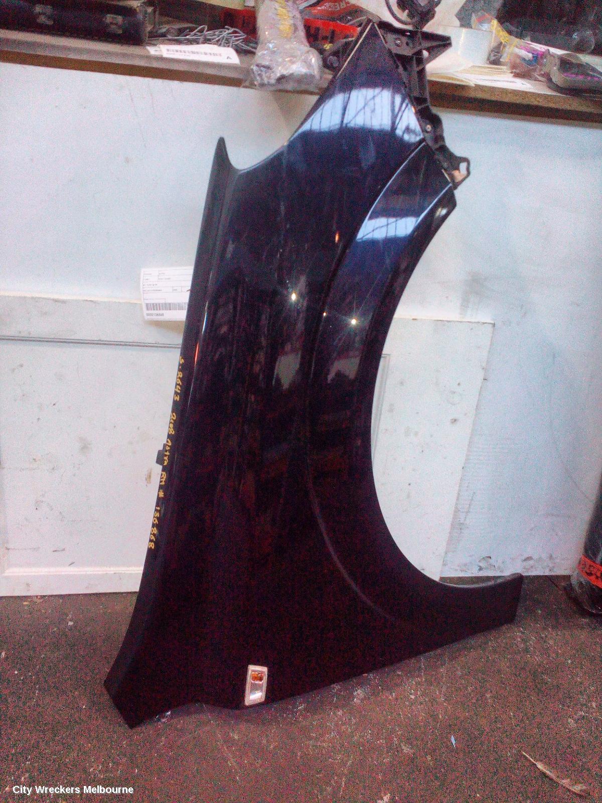 HOLDEN ASTRA RIGHT GUARD, AH, 10/2004 - 08/2009