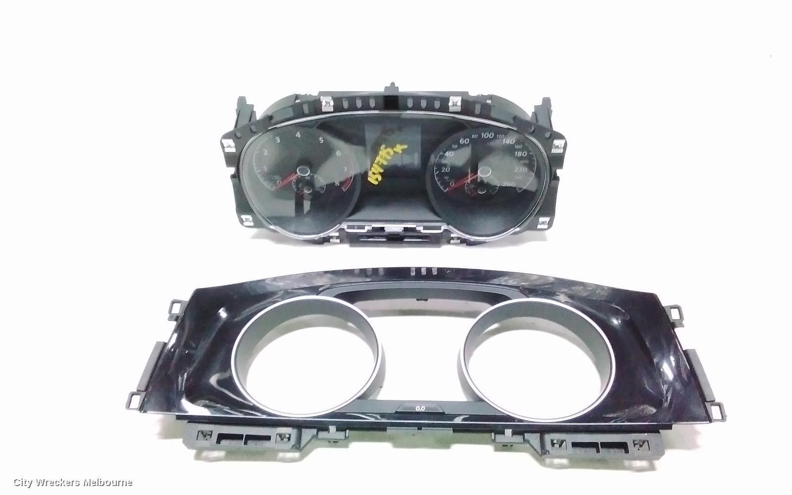 VOLKSWAGEN GOLF INSTRUMENT CLUSTER, INSTRUMENT CLUSTER (ACTIVE INFO DISPLAY), PETROL, R, GEN 7, 03/2017 - 08/2020