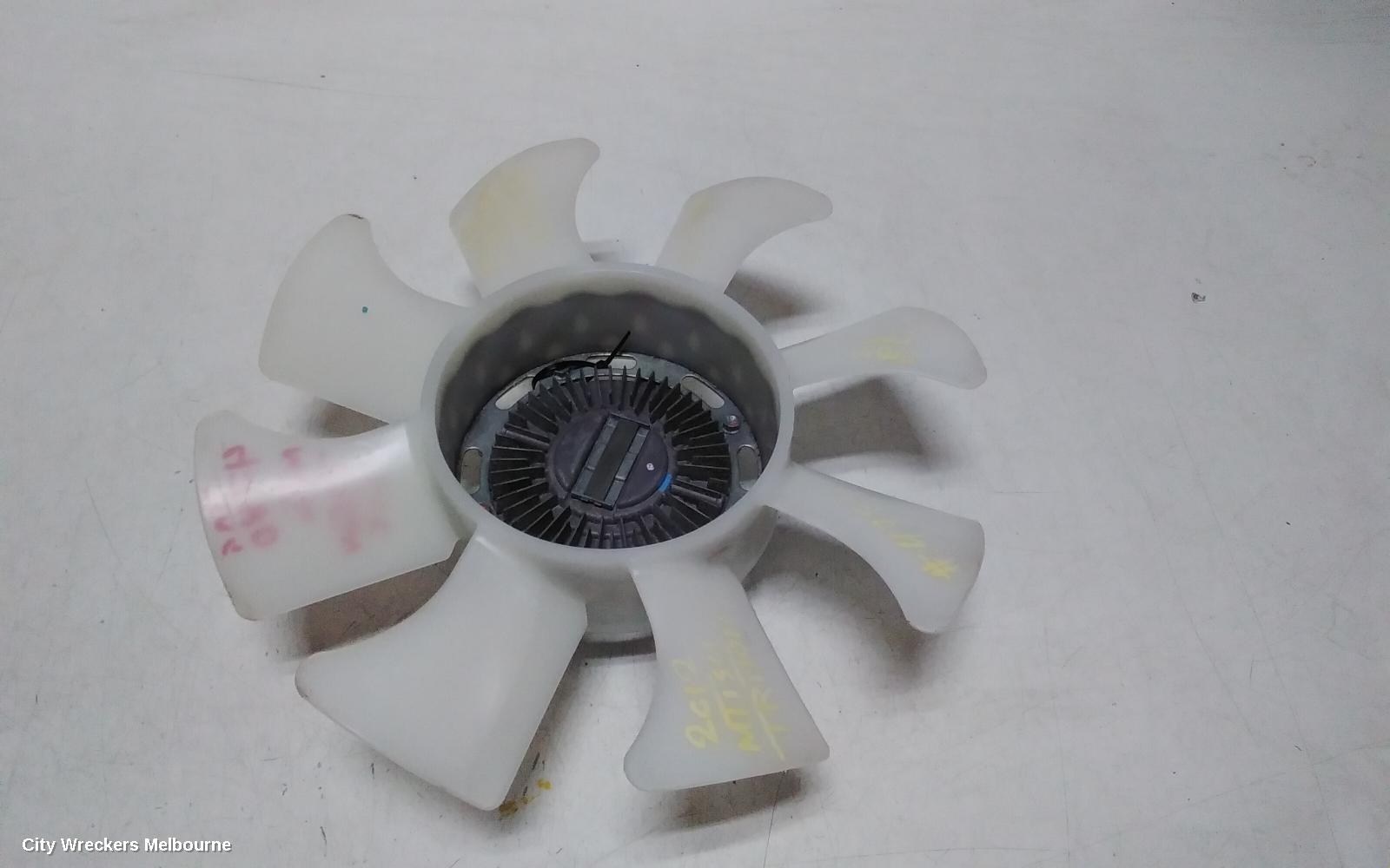 MITSUBISHI TRITON FAN, ENGINE FAN-BLADES ONLY, 2.5, DIESEL, ML-MN, 01/2008 - 04/2015