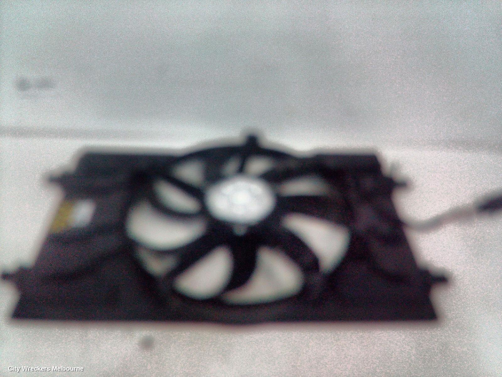 VOLKSWAGEN GOLF FAN, SINGLE FAN ASSY, 1.4, PETROL, CXSA/CHPA/CMBA/CZCA/CZDA/CPTA CODE, 400W (MAGNA), GEN 7, 12/2012 - 08/2020