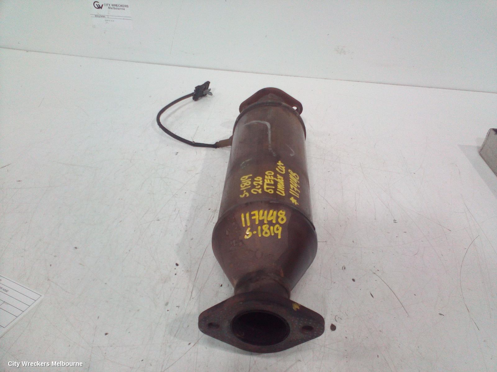 GREAT WALL STEED CATALYTIC CONVERTER, UNDER CAR-CAT TYPE, 2.4, PETROL, NBP, 07/2016 - 12/2021