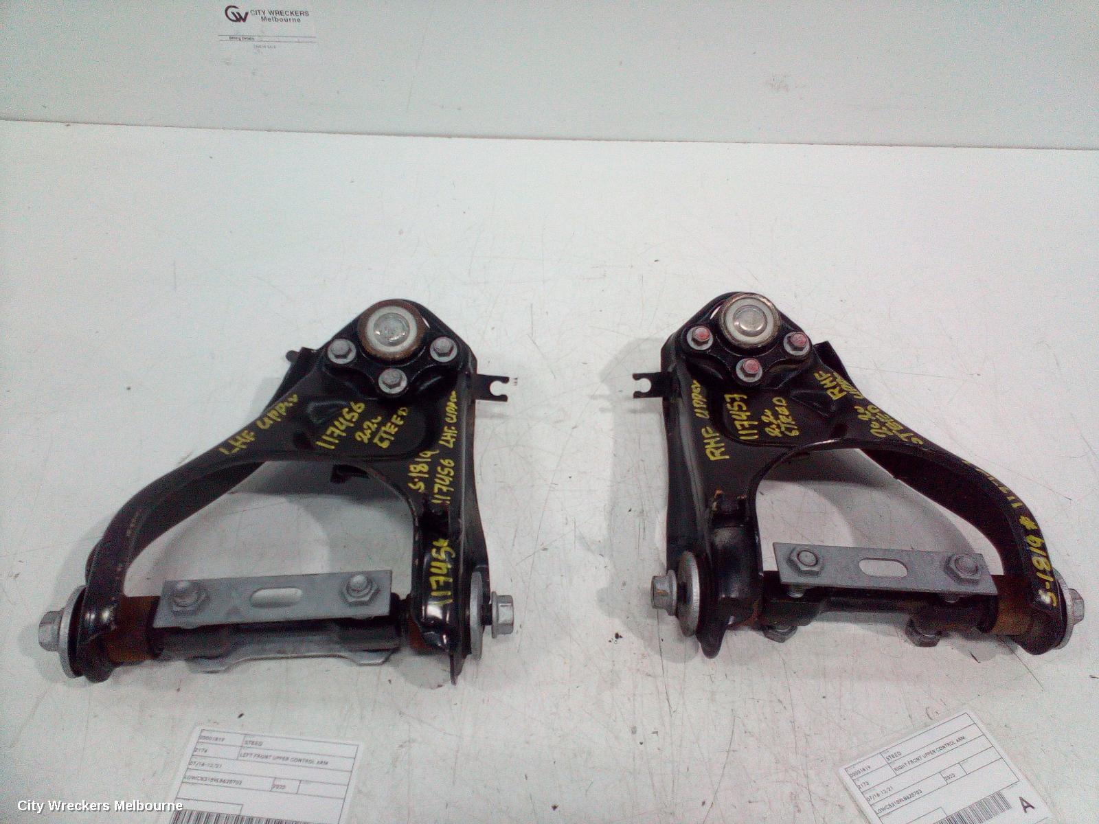 GREAT WALL STEED RIGHT FRONT UPPER CONTROL ARM, 07/2016 - 12/2021