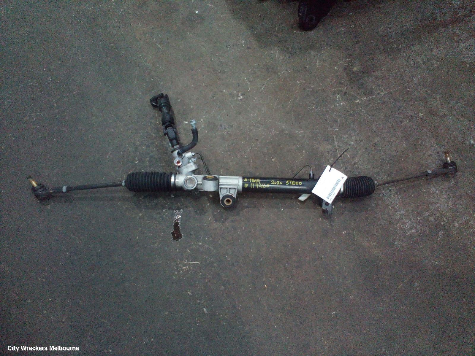 GREAT WALL STEED STEERING BOX/RACK, PETROL, 2.4, NBP, 07/2016 - 12/2021