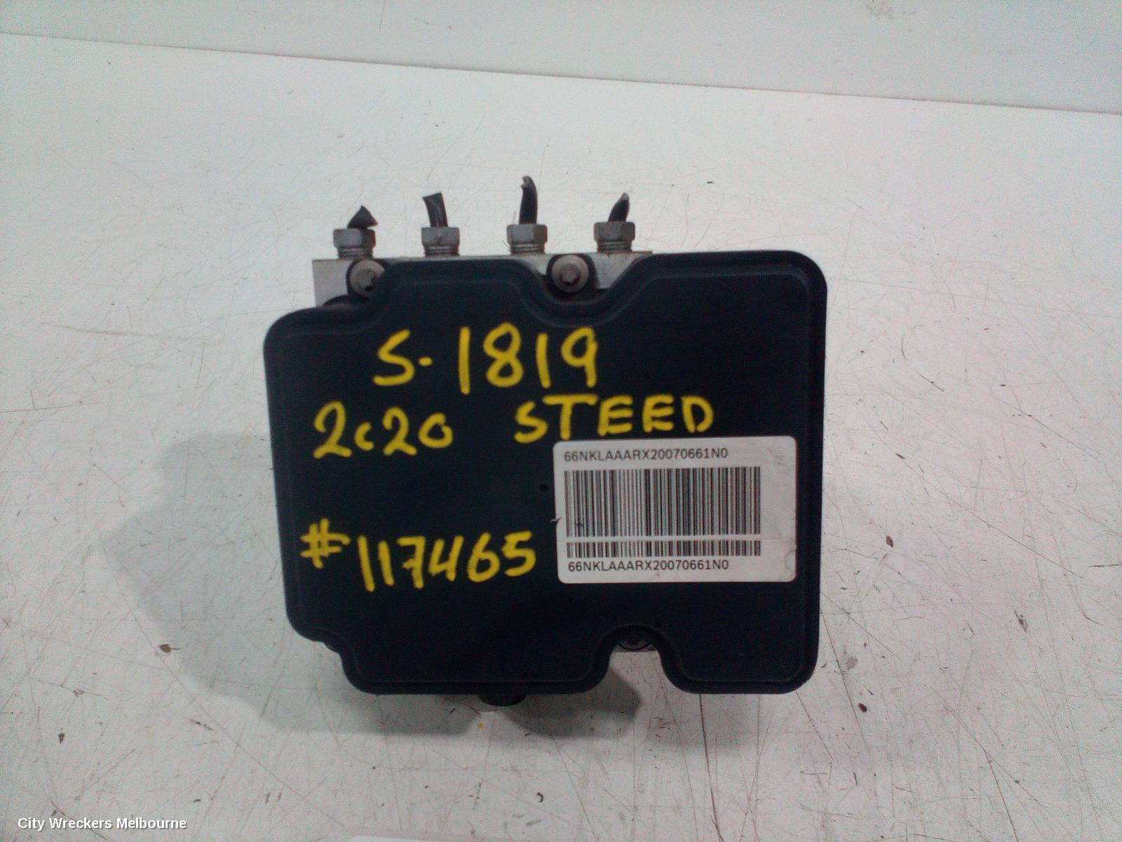 GREAT WALL STEED ABS PUMP/MODULATOR, K2/NBP, 07/2016 - 12/2021