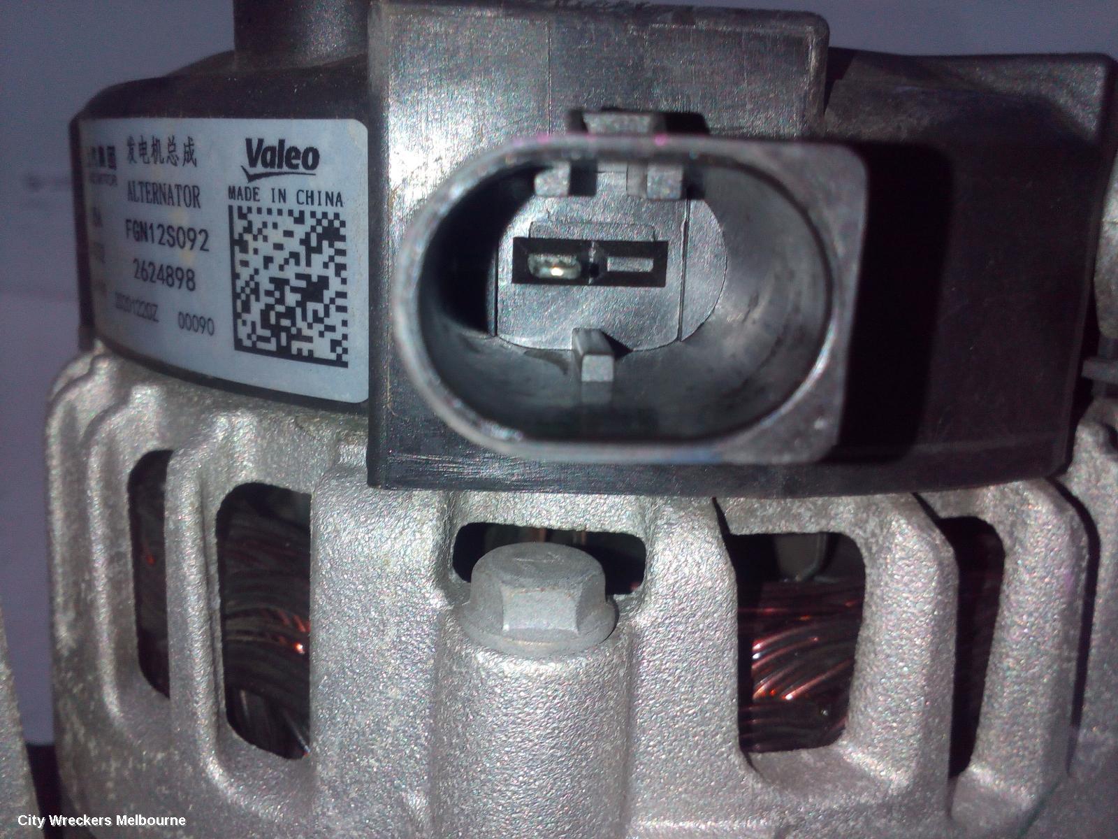 MG ZS ALTERNATOR, PETROL, 1.0, TURBO, AZS1, 09/2017 ONWARDS