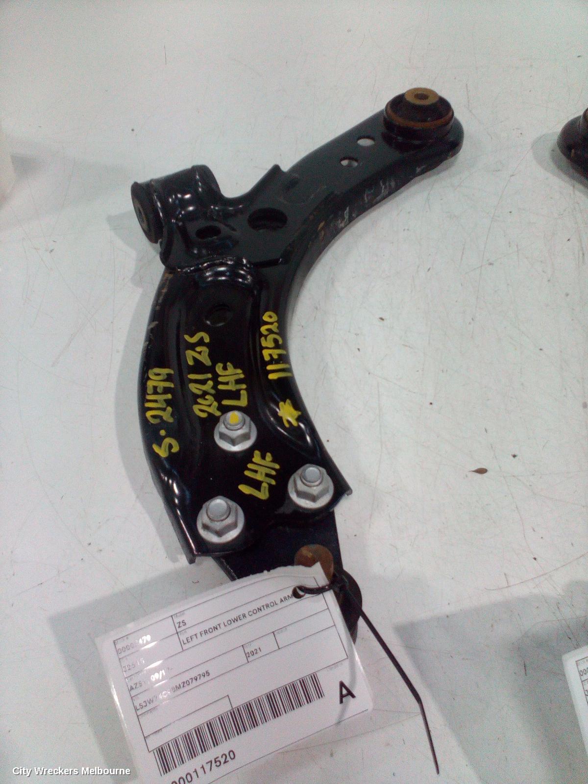 MG ZS LEFT FRONT LOWER CONTROL ARM, AZS1, 09/2017 - 06/2025