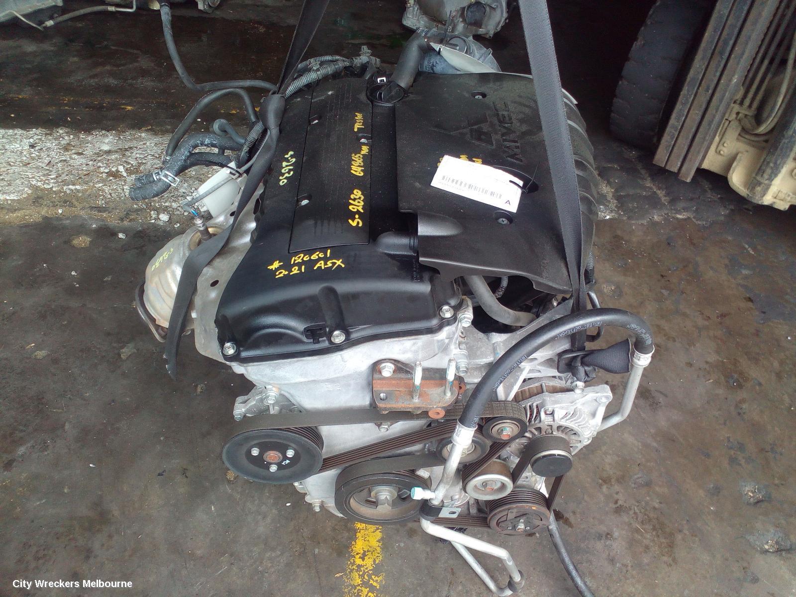 MITSUBISHI ASX ENGINE, PETROL, 2.0, 4B11, MIVEC/VVT, SINGLE CAM POSITION SENSOR TYPE, FWD, XB-XD, 07/2013 ONWARDS