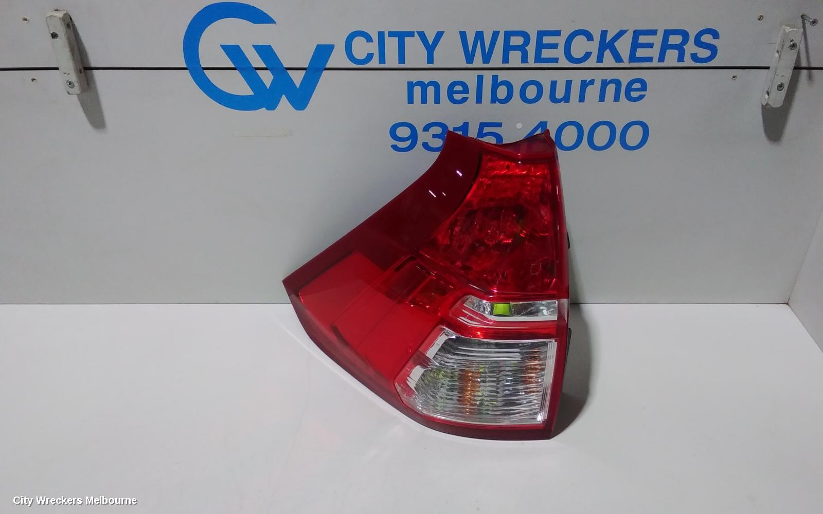 HONDA CRV LEFT TAILLIGHT, RM, LOWER, PETROL TYPE, 11/2012 - 10/2014