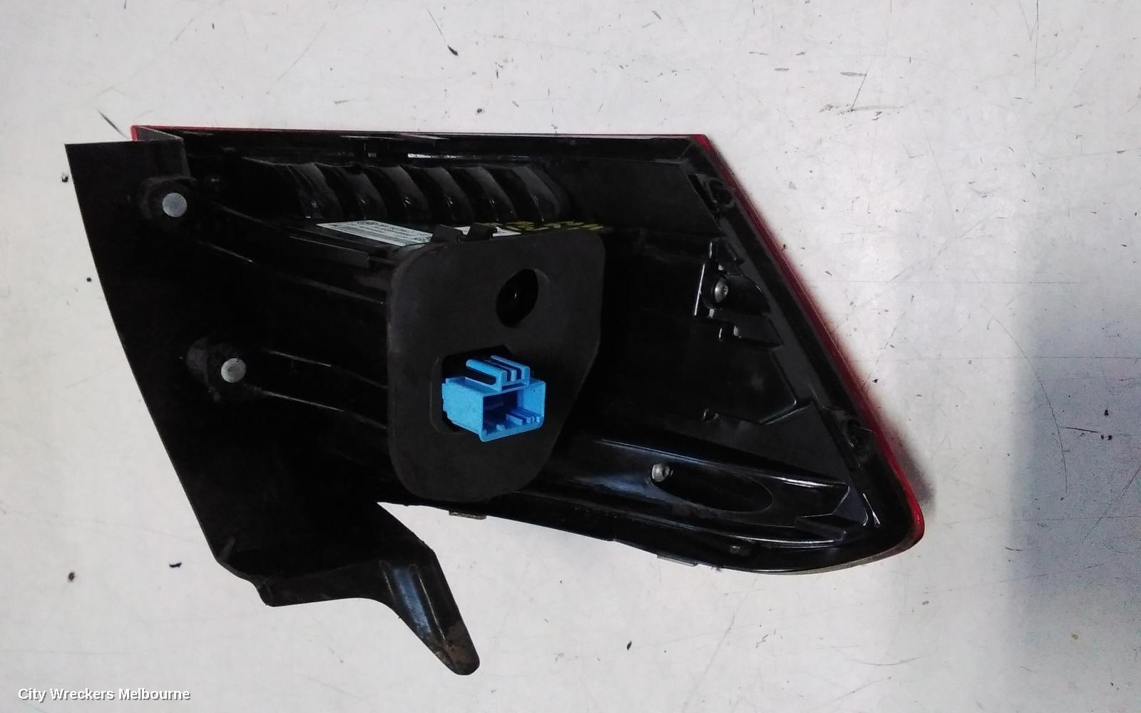 VOLKSWAGEN T-ROC RIGHT TAILLIGHT, A1, IN BODY, BLACK INSERT TYPE, 03/2020 - 07/2022