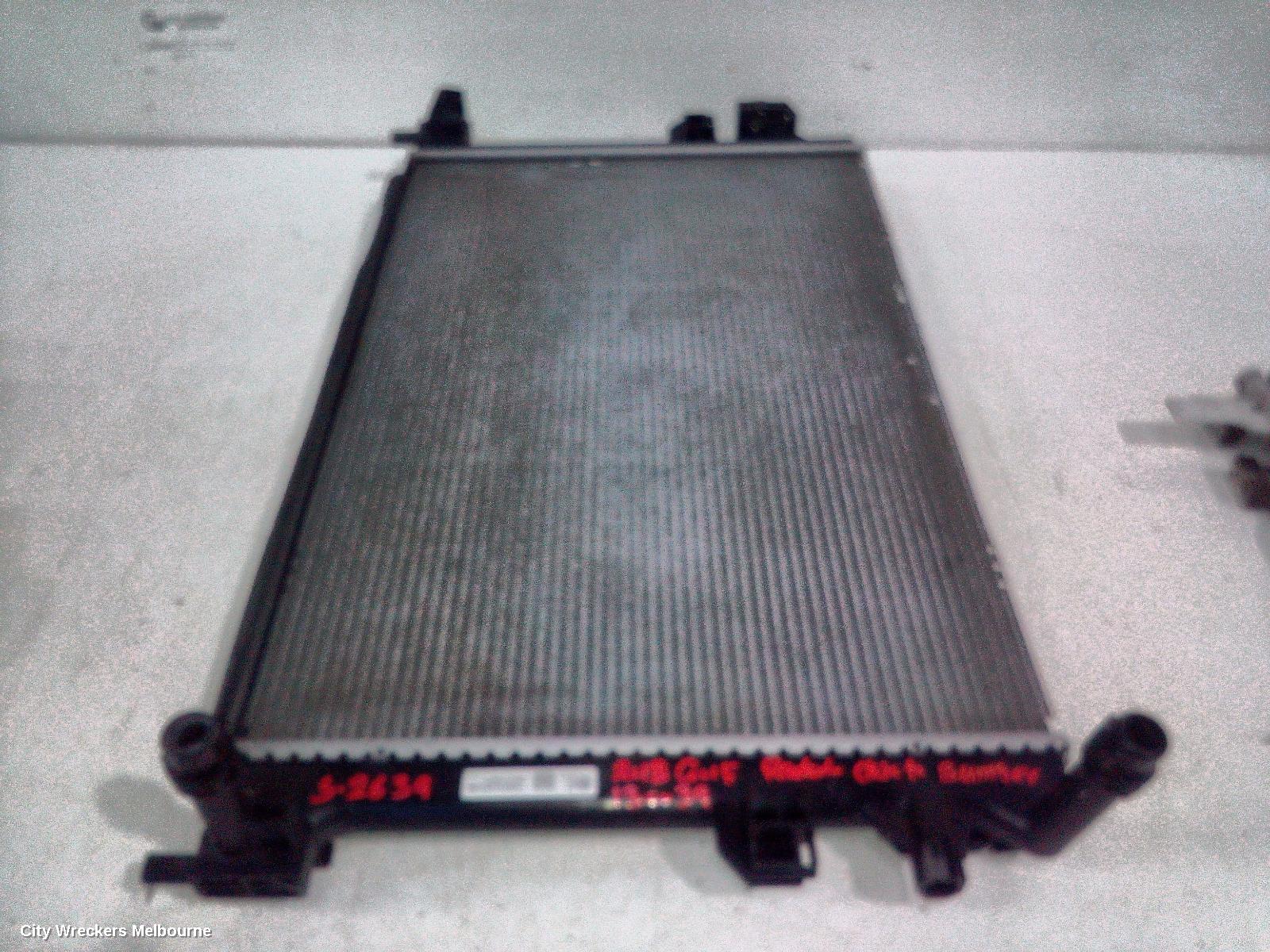 VOLKSWAGEN GOLF RADIATOR, SECONDARY RADIATOR (CLOSEST TO BUMPER), AUTO/MANUAL, 1.4, PETROL, GEN 7, 12/2012 - 08/2020