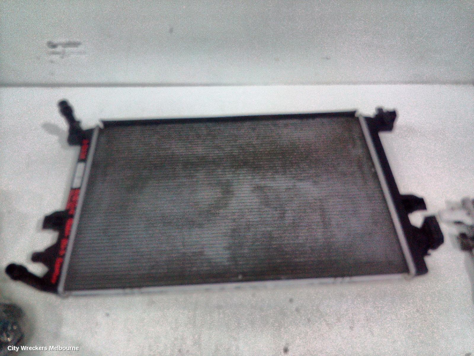 VOLKSWAGEN GOLF RADIATOR, SECONDARY RADIATOR (CLOSEST TO BUMPER), AUTO/MANUAL, 1.4, PETROL, GEN 7, 12/2012 - 08/2020