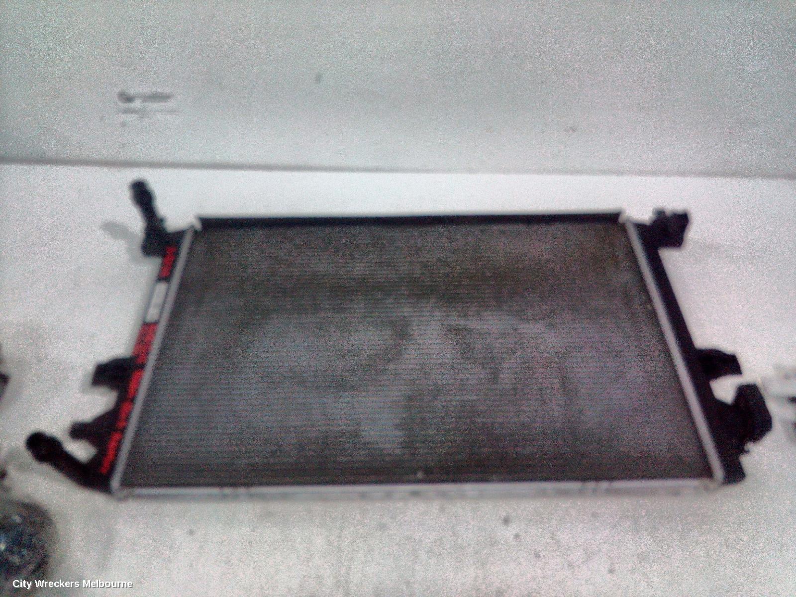 VOLKSWAGEN GOLF RADIATOR, SECONDARY RADIATOR (CLOSEST TO BUMPER), AUTO/MANUAL, 1.4, PETROL, GEN 7, 12/2012 - 08/2020