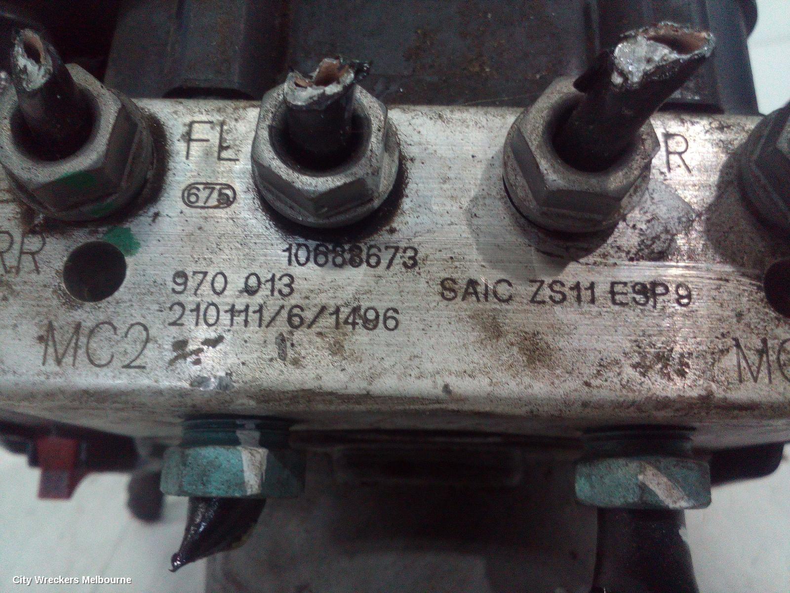 MG ZS ABS PUMP/MODULATOR, AZS1, 09/2017 - 06/2025