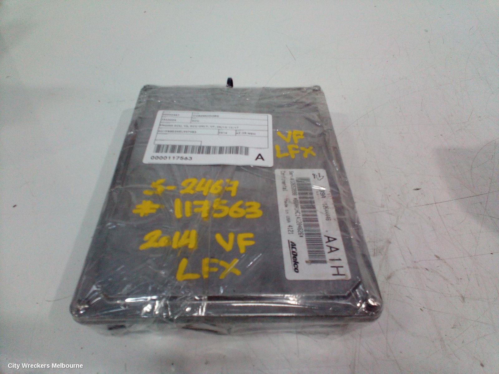 HOLDEN COMMODORE ECU, ENGINE ECU, V6, ECU ONLY, VF, 05/2013 - 12/2017