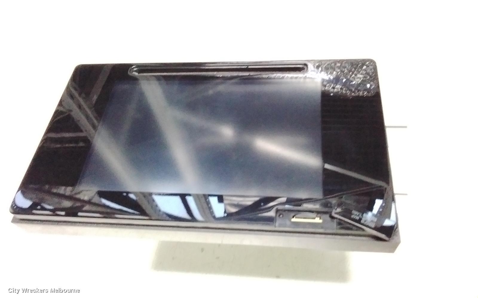 TOYOTA COROLLA RADIO/CD/DVD/SAT/TV, 7IN TOUCHSCREEN (P/N ON FACE 100521), ZRE182R, HATCH, 03/2015 - 06/2018