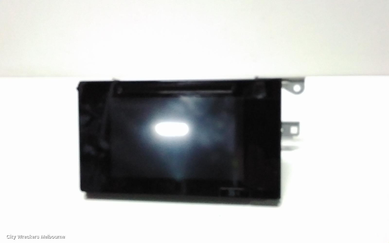TOYOTA COROLLA RADIO/CD/DVD/SAT/TV, 7IN TOUCHSCREEN (P/N ON FACE 100521), ZRE182R, HATCH, 03/2015 - 06/2018