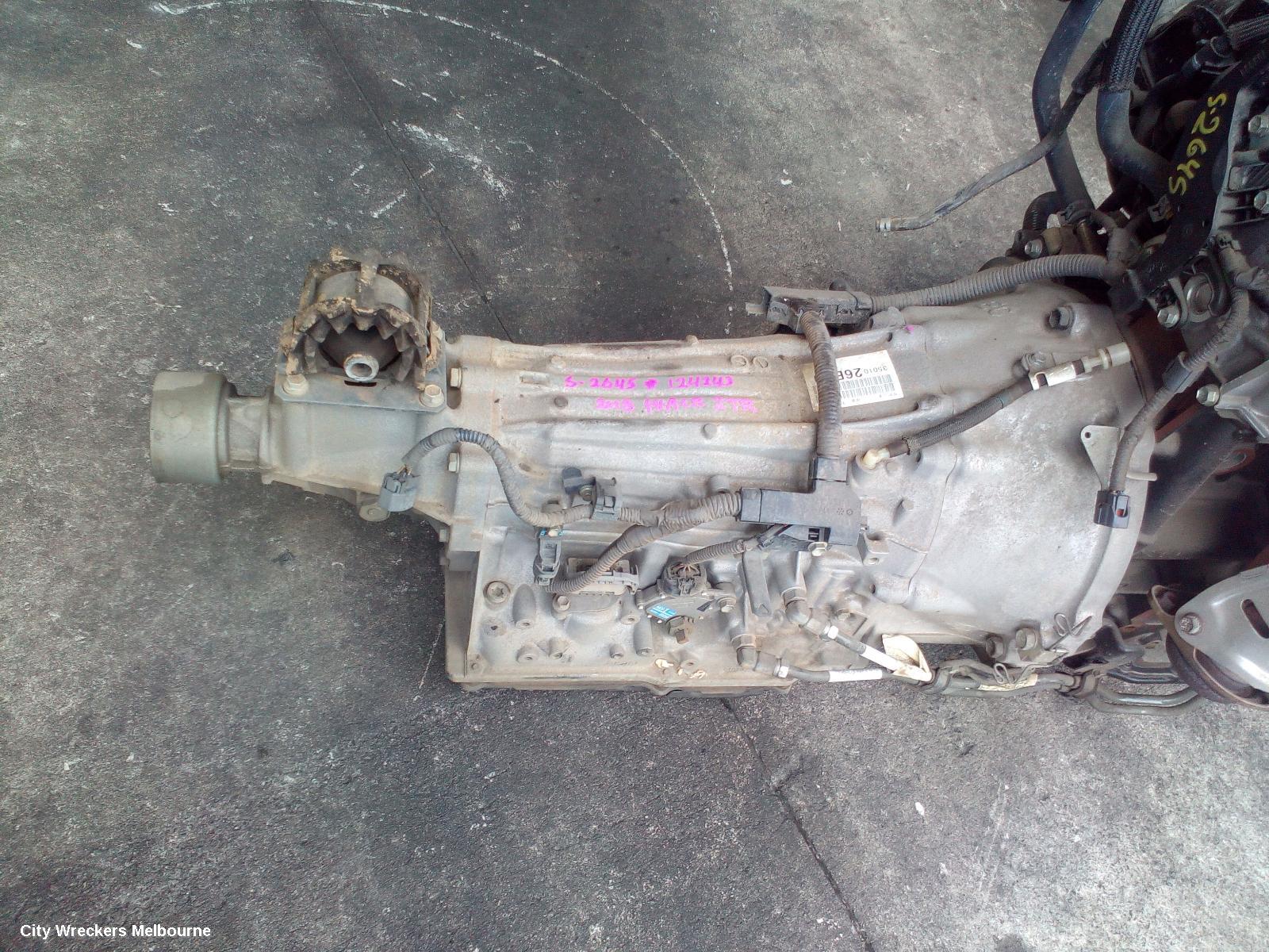 TOYOTA HIACE TRANS/GEARBOX, AUTO, PETROL, 2.7, 2TR-FE, TRH, AC60E CODE, 03/2015 - 04/2019